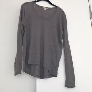 gray long sleeve
